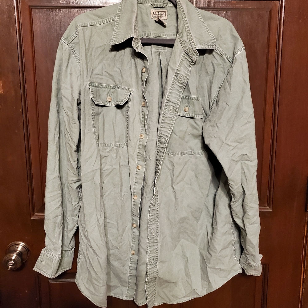 Mens L.L.Bean workshirt Large / tall